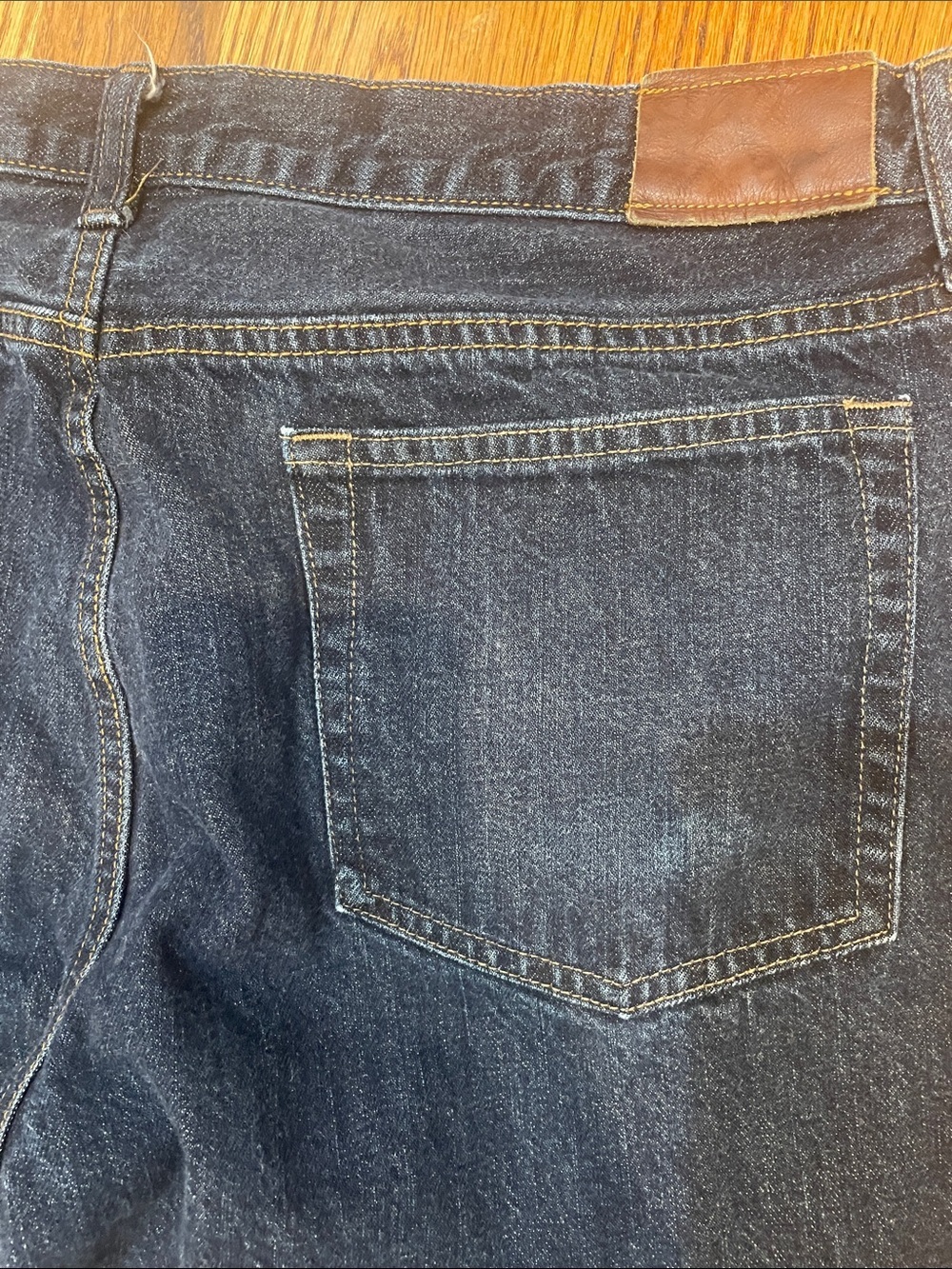J Crew Classic 770 Men's Dark Blue Straight-Leg Jeans - Picture 4 of 4
